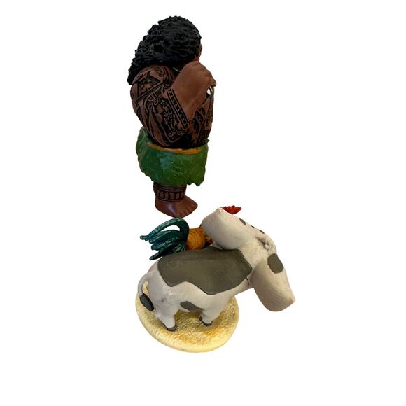 Moana Maui Pig and Chicken Action Figures Cake Topers 4" HeiHei Pua - Picture 5 of 6